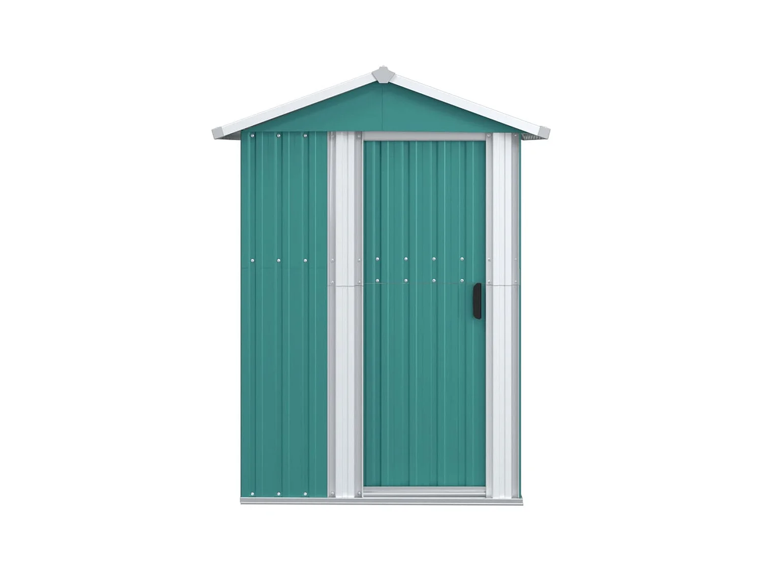 Abri de jardin Vert 126x97,5x177 cm Acier galvanisé