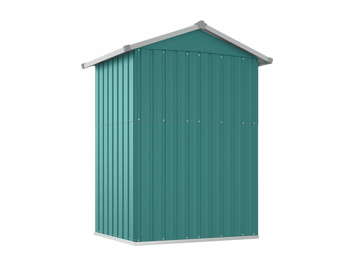 Abri de jardin Vert 126x97,5x177 cm Acier galvanisé