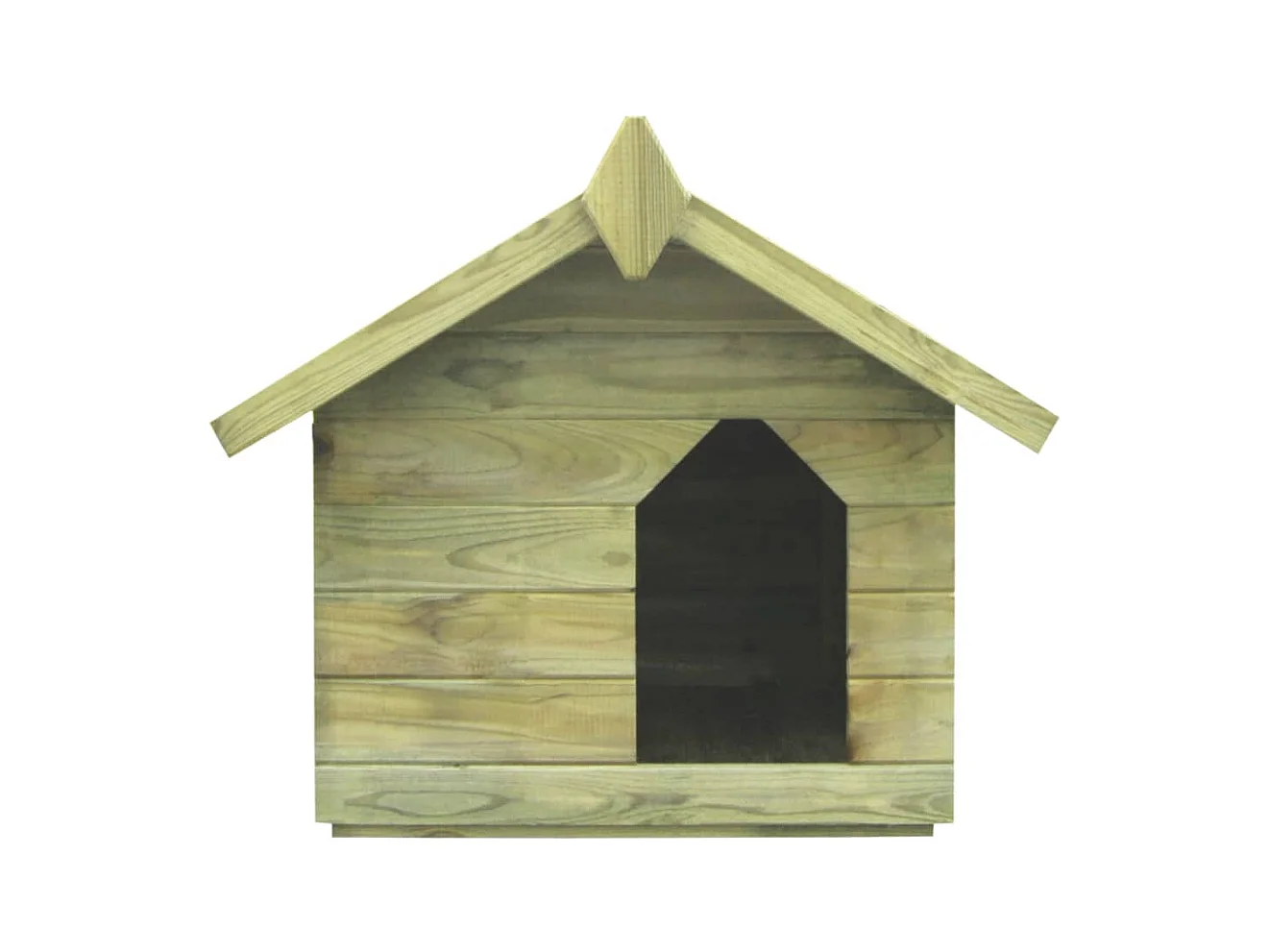 Niche de jardin avec toit ouvrant Bois de pin imprégné