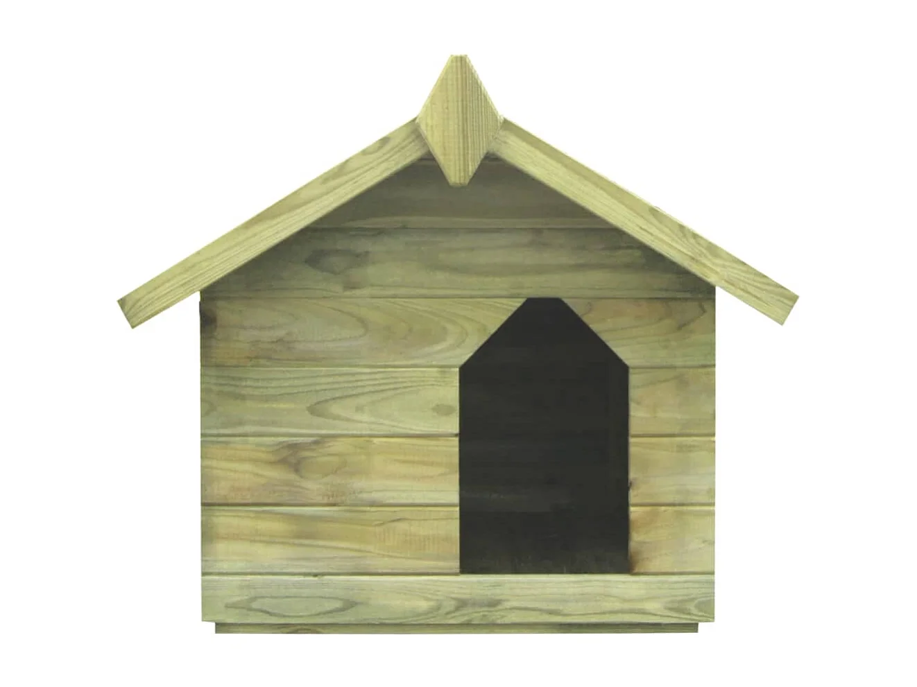 Niche de jardin avec toit ouvrant Bois de pin imprégné