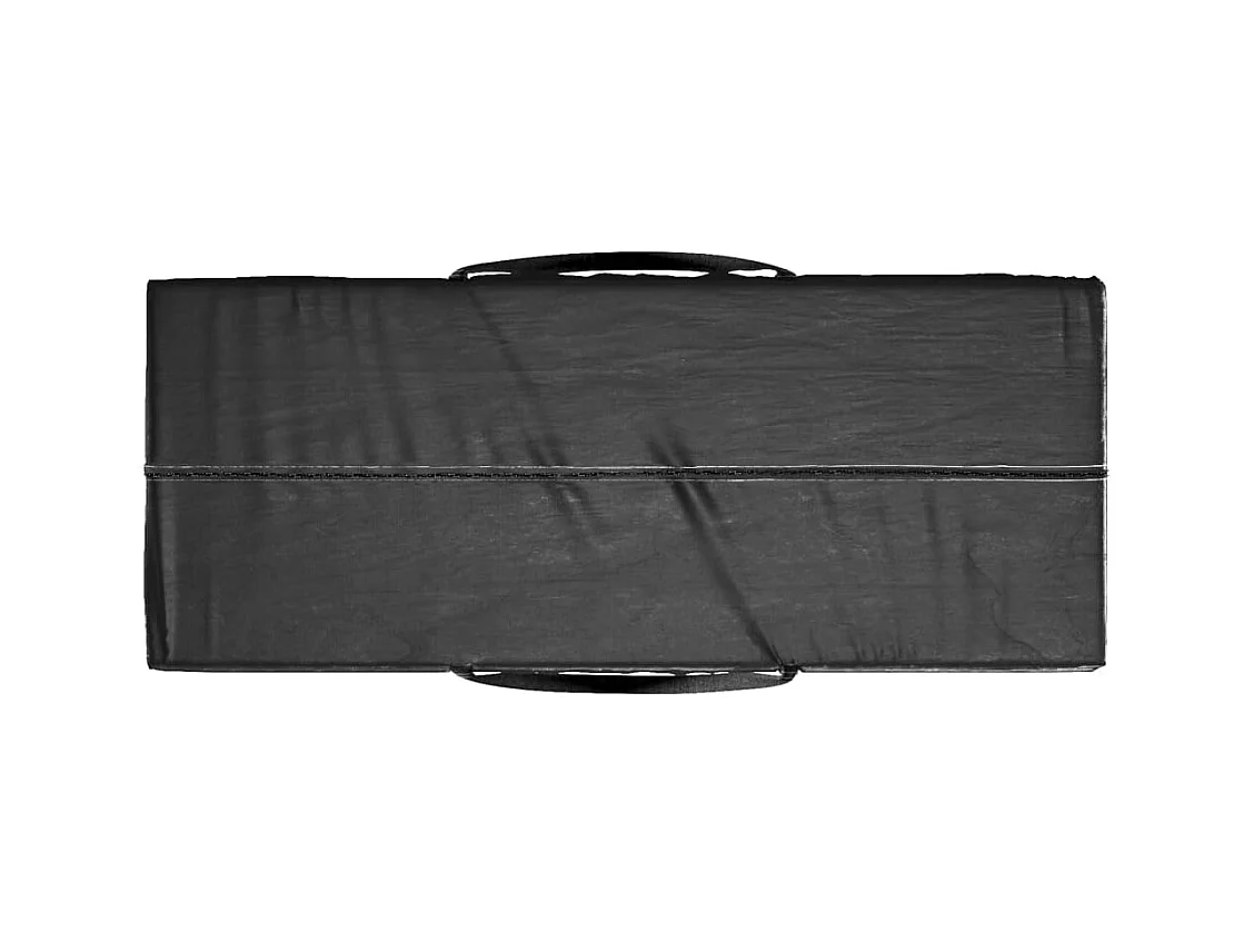 Gartenkissen-Aufbewahrungstaschen 2 Stk. schwarz