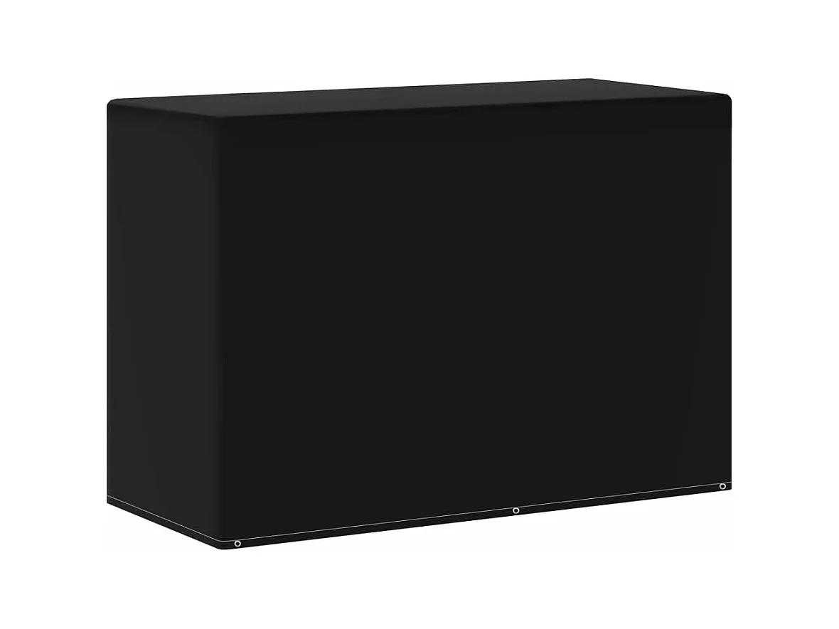Housse de meubles de jardin 6 ?illets de barbecue 180x80x125 cm