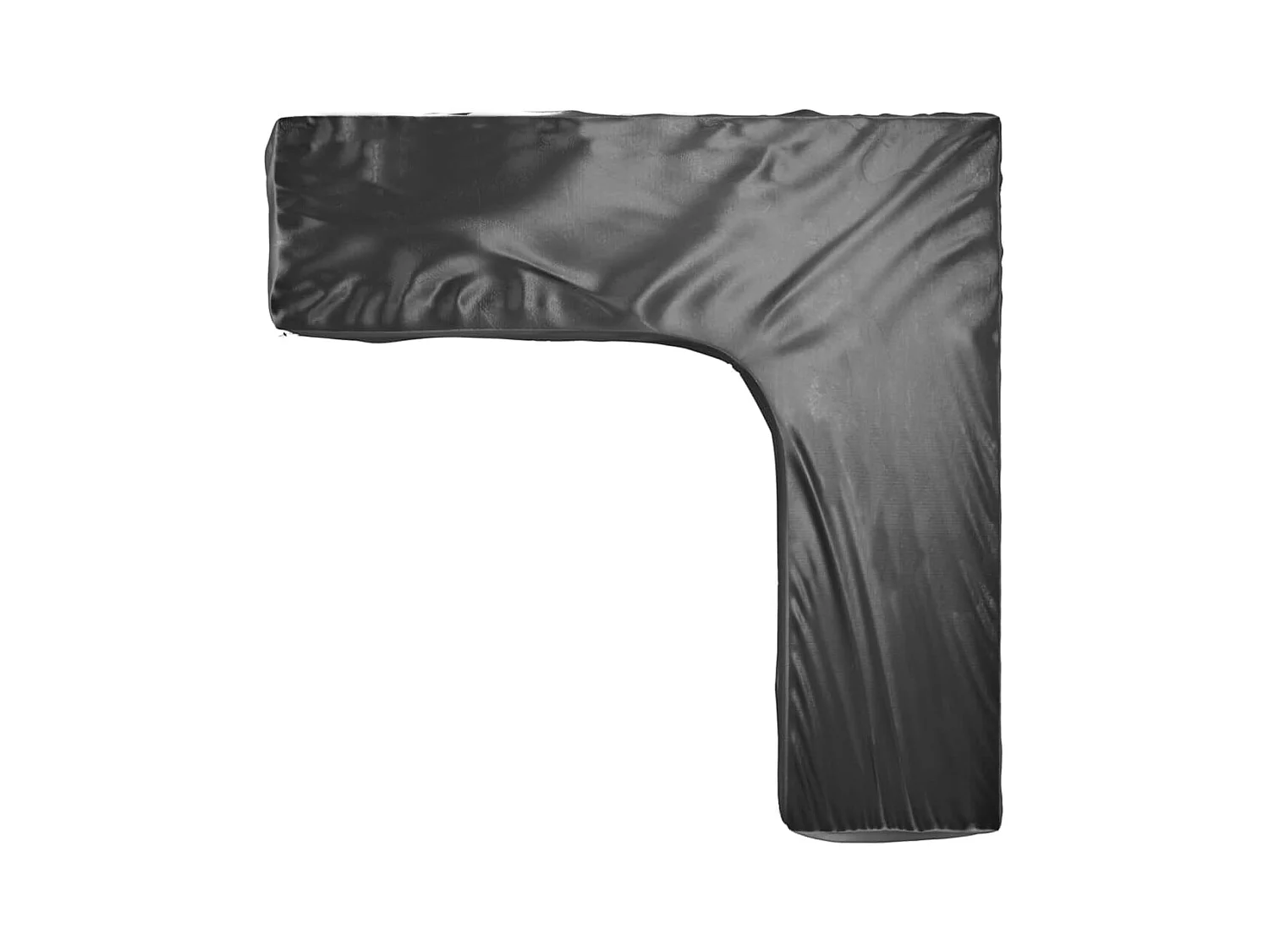 Housses de salon de jardin en forme de L 2 pcs 20 ?illets