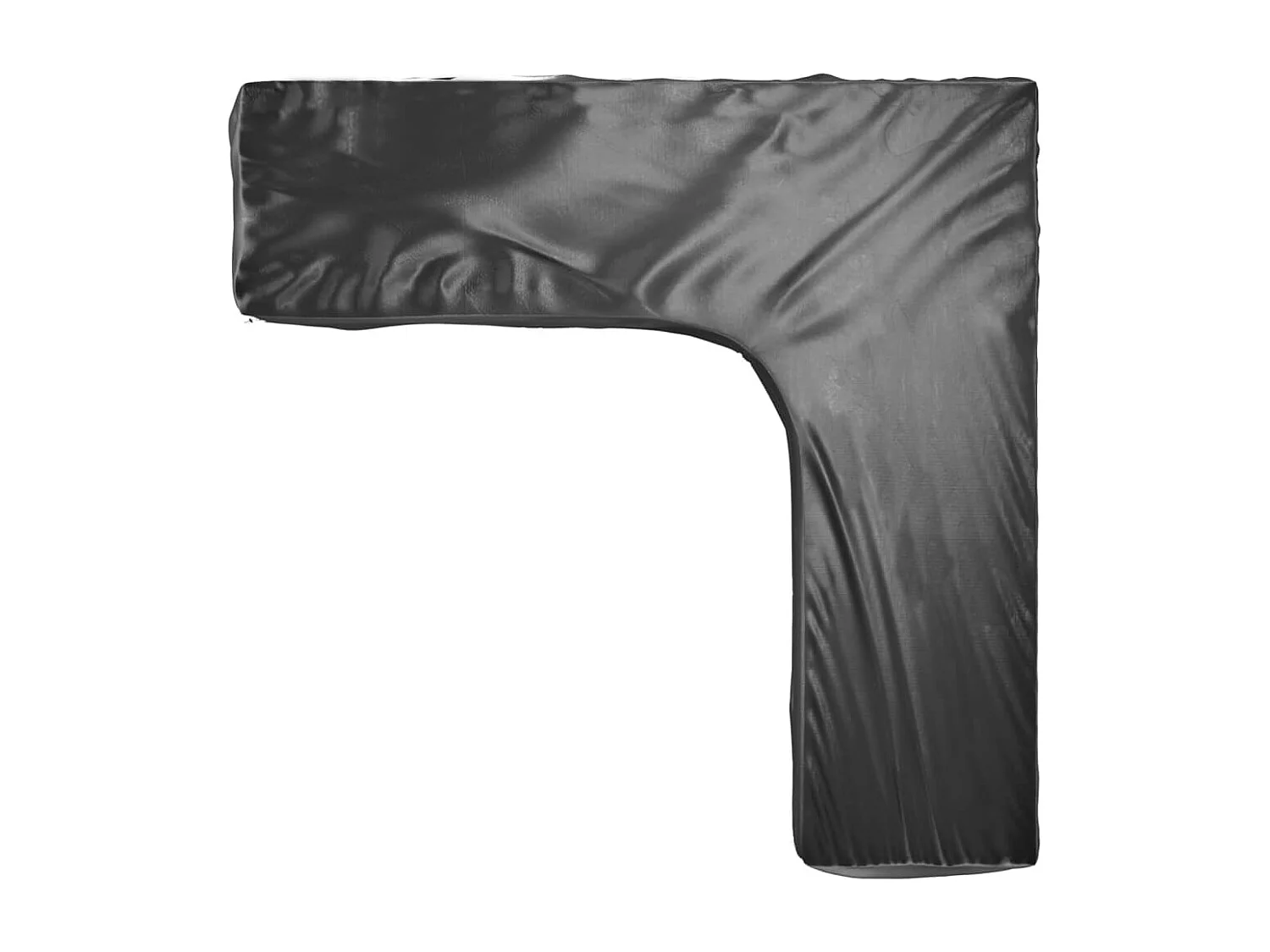 Housses de salon de jardin en forme de L 2 pcs 20 ?illets