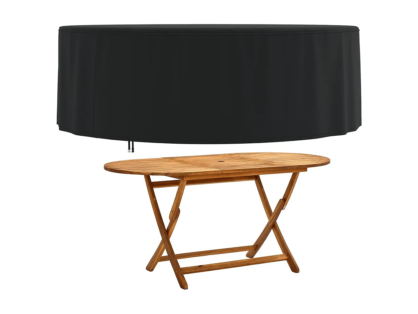 Gartenmöbel Abdeckungen 2 Stk.? 244 x 71 cm 420D Oxford-Gewebe