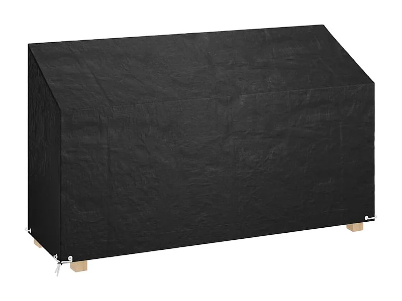 Gartenbank-Abdeckung 12 Ösen 210x70x70/88cm Polyethylen