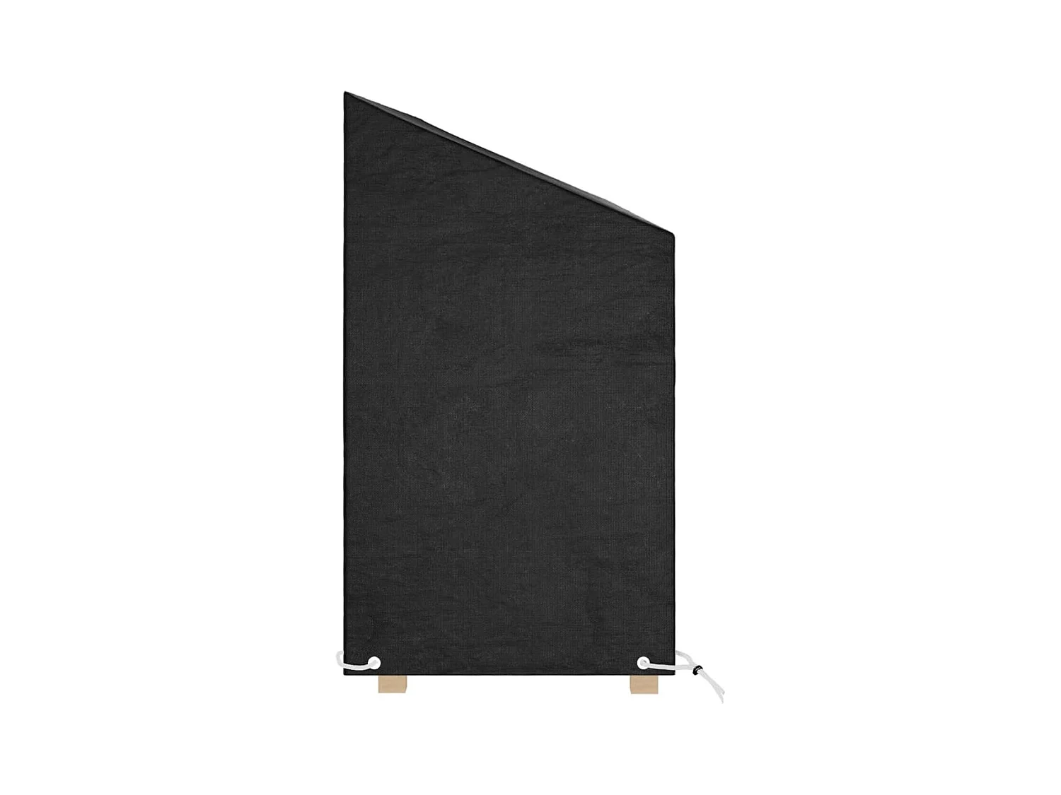 Housse de banc de jardin 12 ?illets 210x70x70/88cm polyéthylène