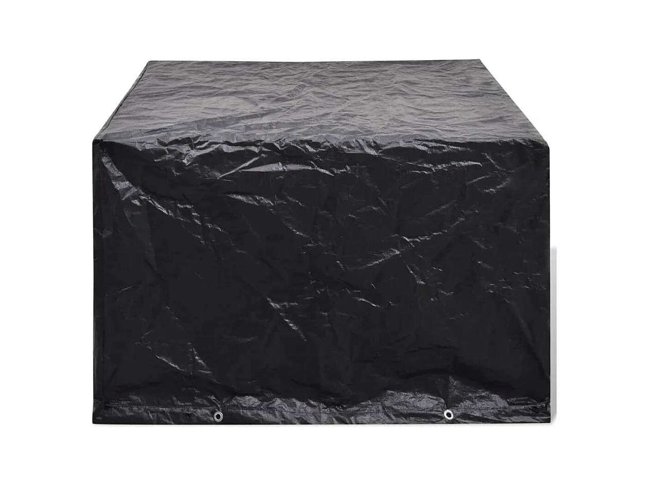 Housses de salon de jardin 2 pcs Rotin 8 ?illets 113x113 cm