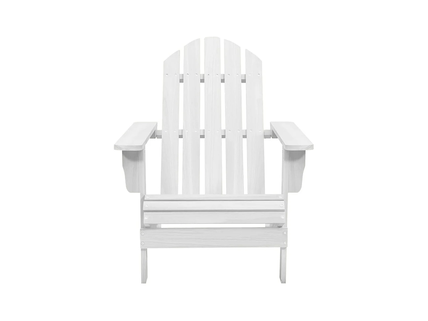Chaise de jardin bois blanc