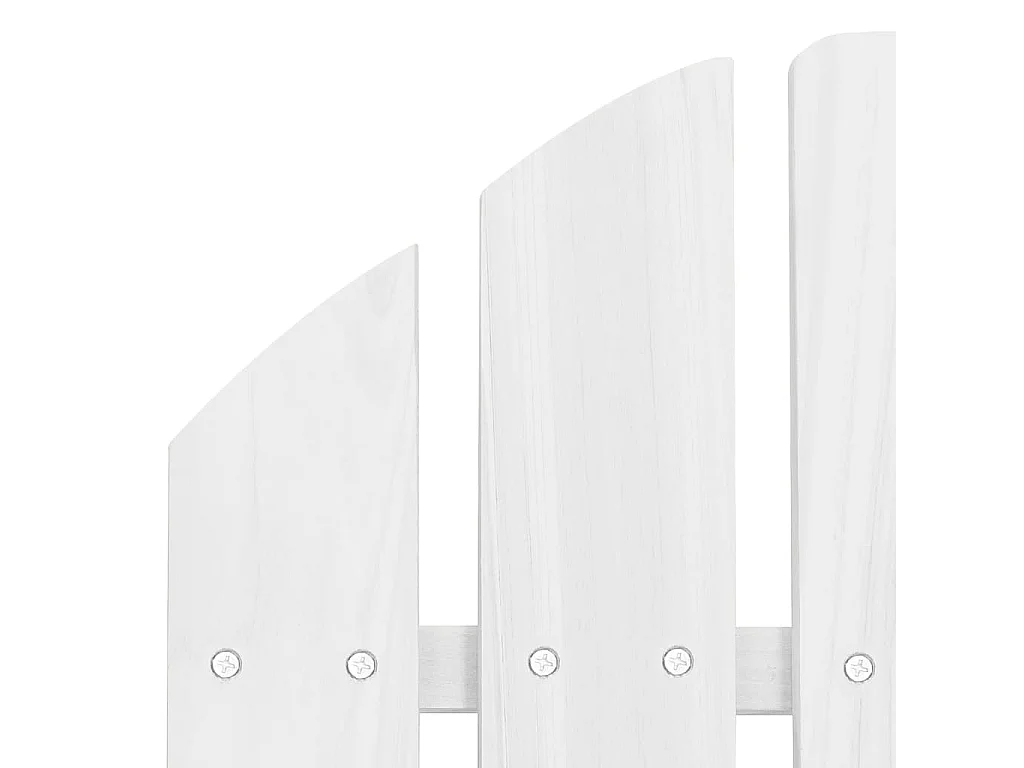 Chaise de jardin bois blanc