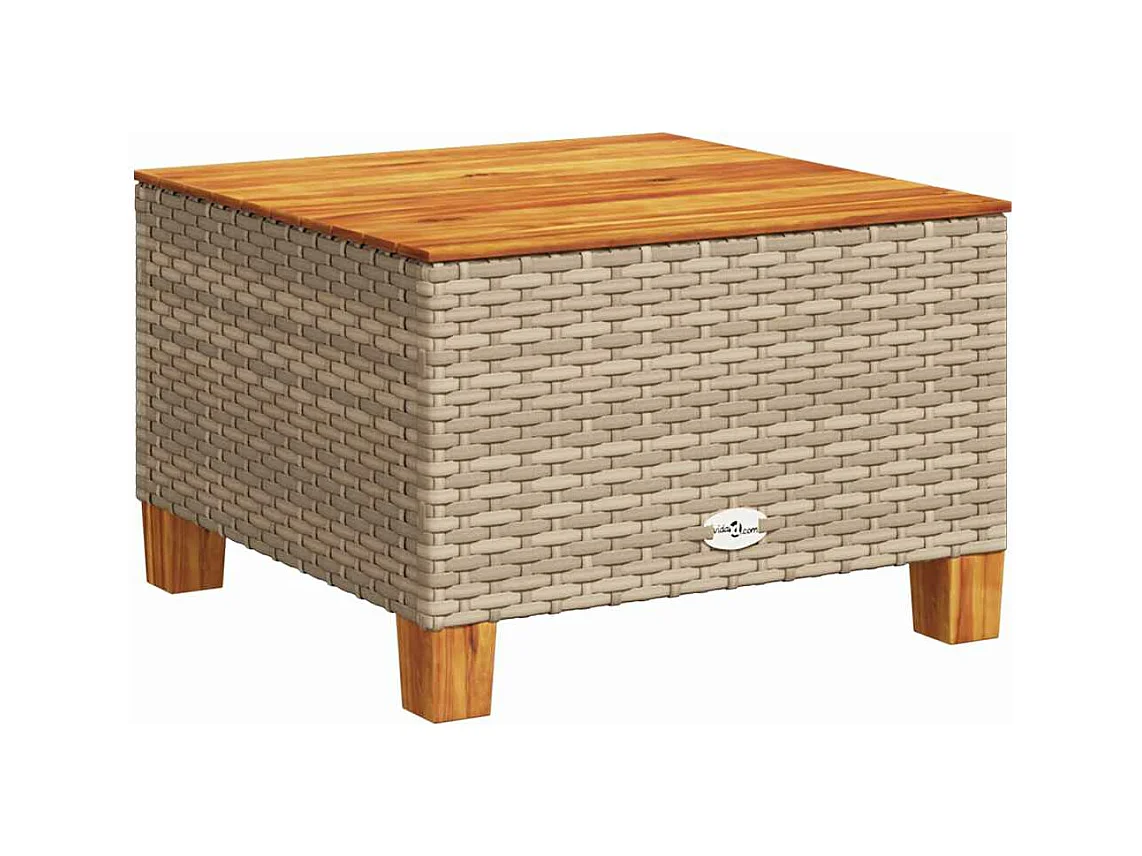 Set mobili da giardino con cuscini 5 pz beige resina intrecciata