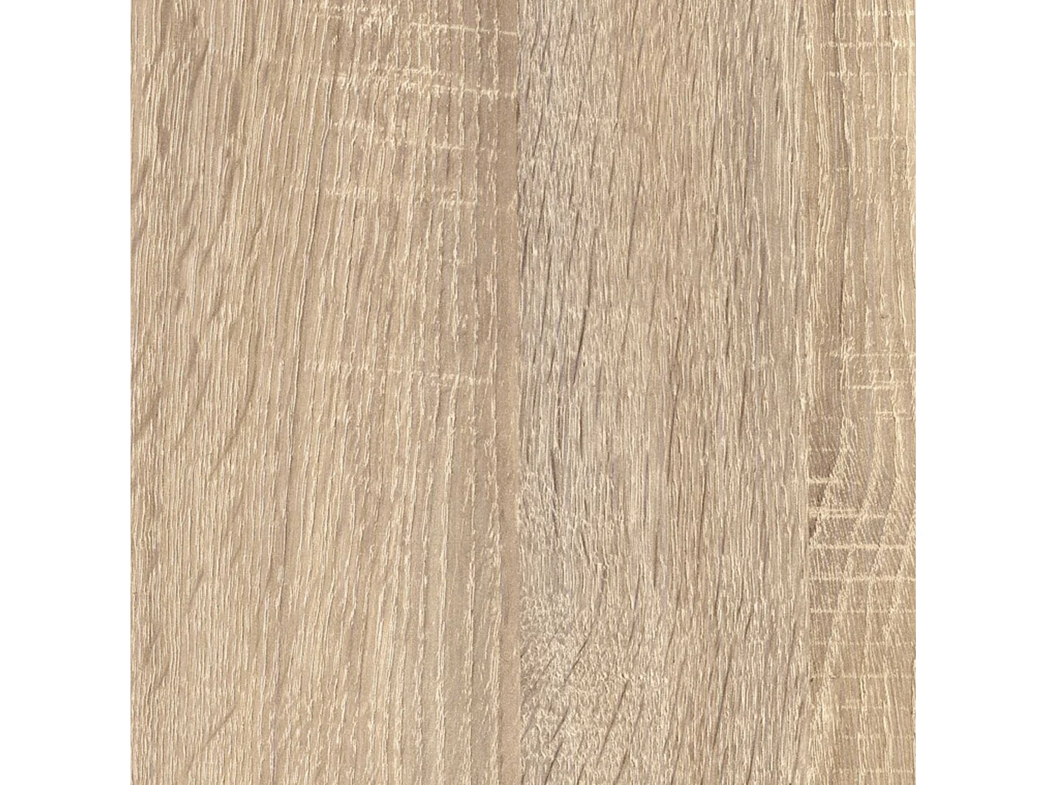 Hängevitrine mit 2 Türen & 2 Höhenverstellbaren Glasböden - 80x60x25 cm - Sonoma Eiche