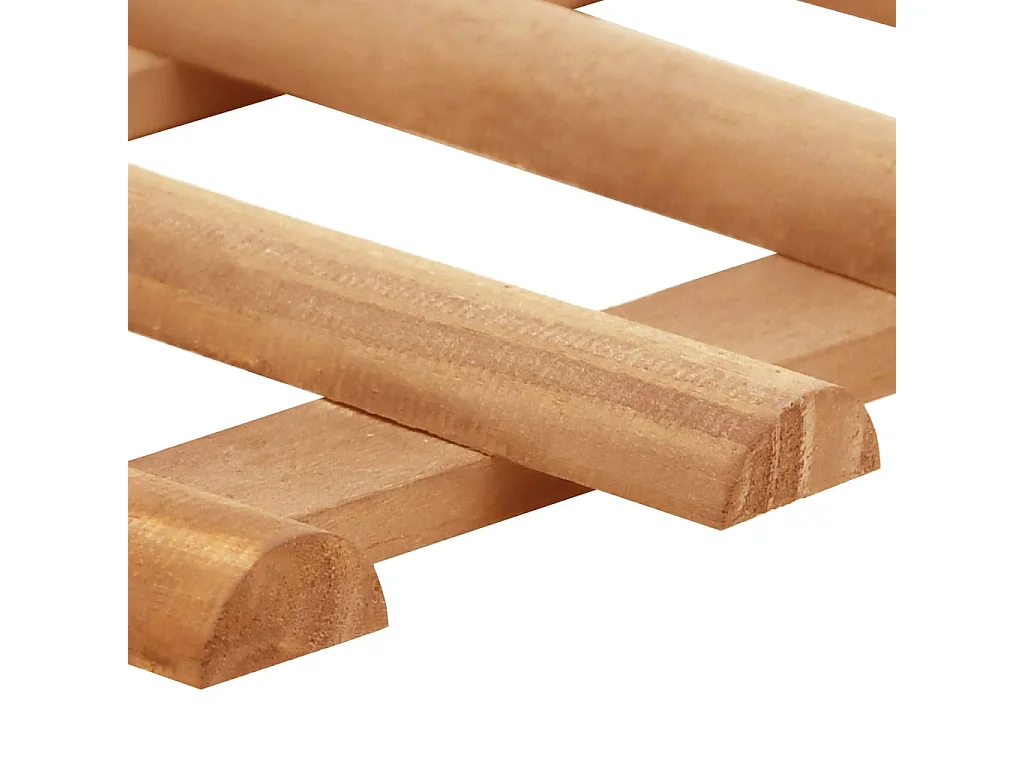 Bordure de jardin 10 pcs Bois de sapin 4,4 m