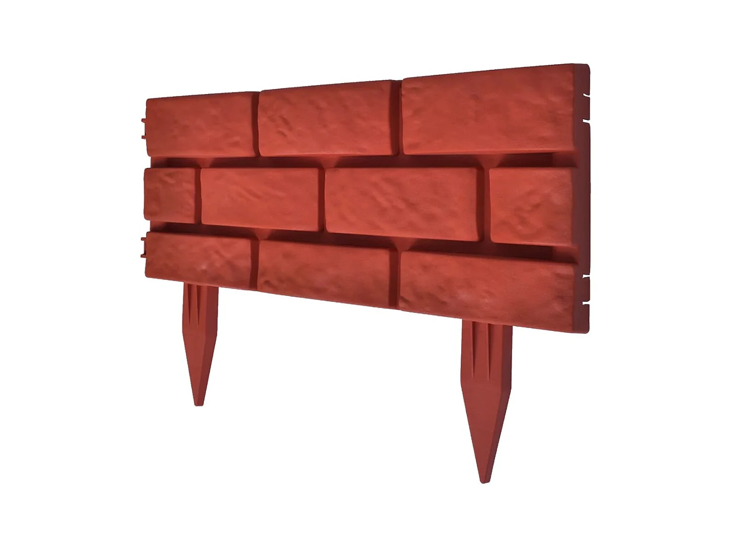 Cl?ture de jardin avec design de briques 11 pcs