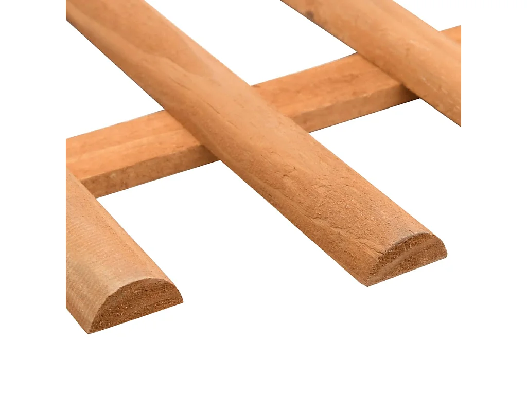 Bordure de jardin 10 pcs Bois de sapin 4,4 m