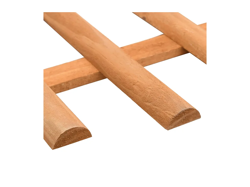 Bordure de jardin 10 pcs Bois de sapin 4,4 m