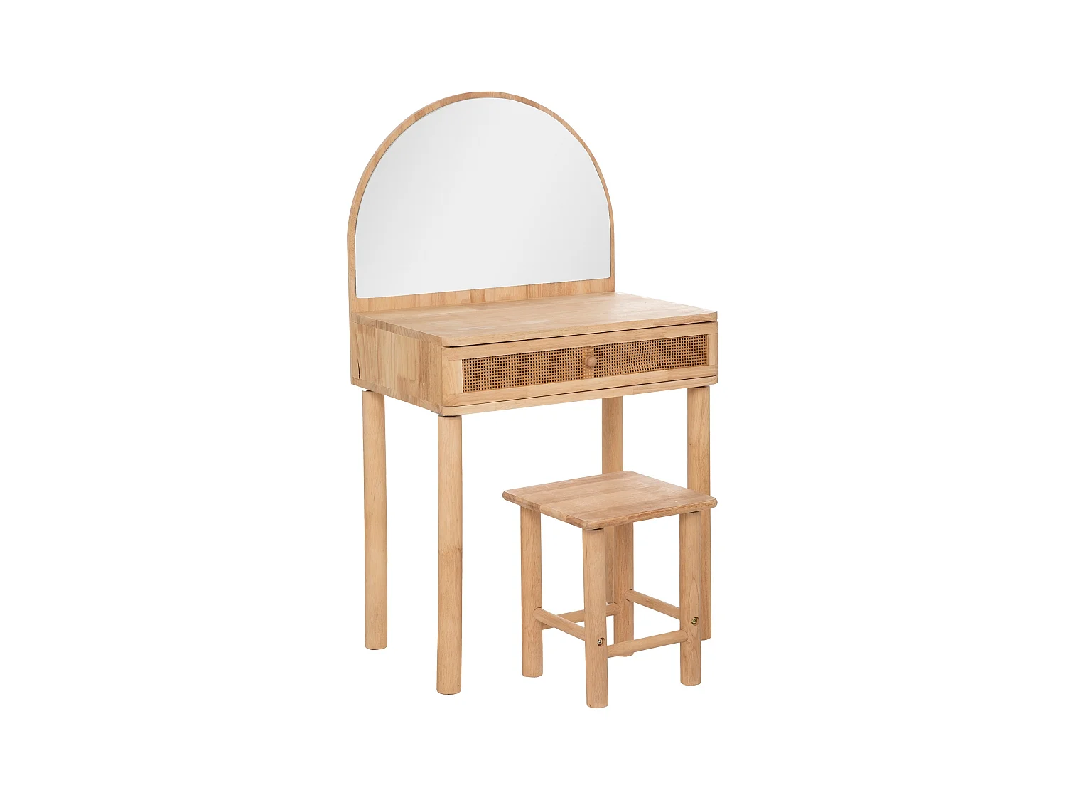 WELL HOME - Coiffeuse country + tabouret