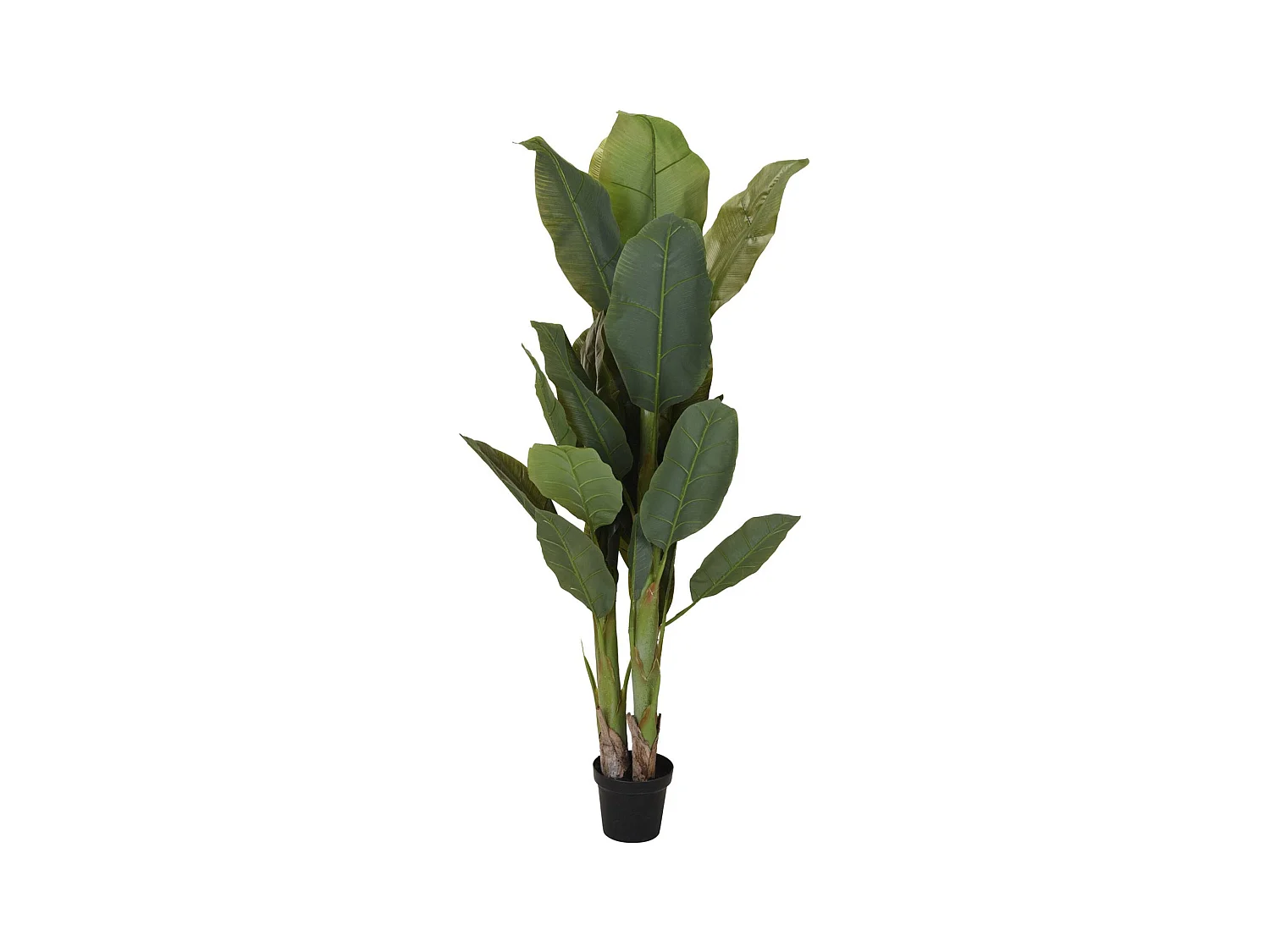 Plante Artificielle Well Home avec 29 Feuilles et 3 Branches -Ø80 x 165cm