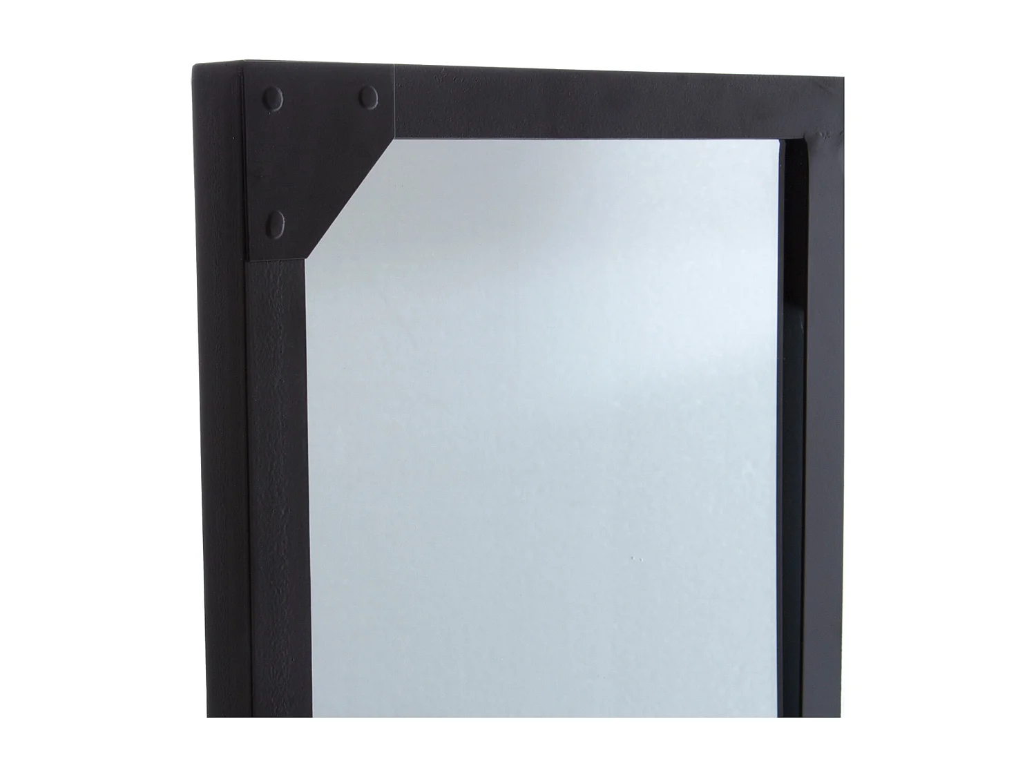 WELL HOME - Miroir Lola en métal noir 116x2,8x75,5 cm