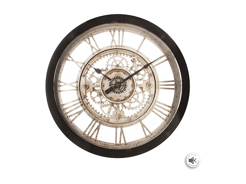 WELL HOME - Horloge mécanique en plastique Ø60,8X7