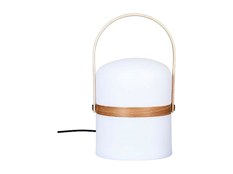 WELL HOME - Lampe d'extérieur effet bois en manguier