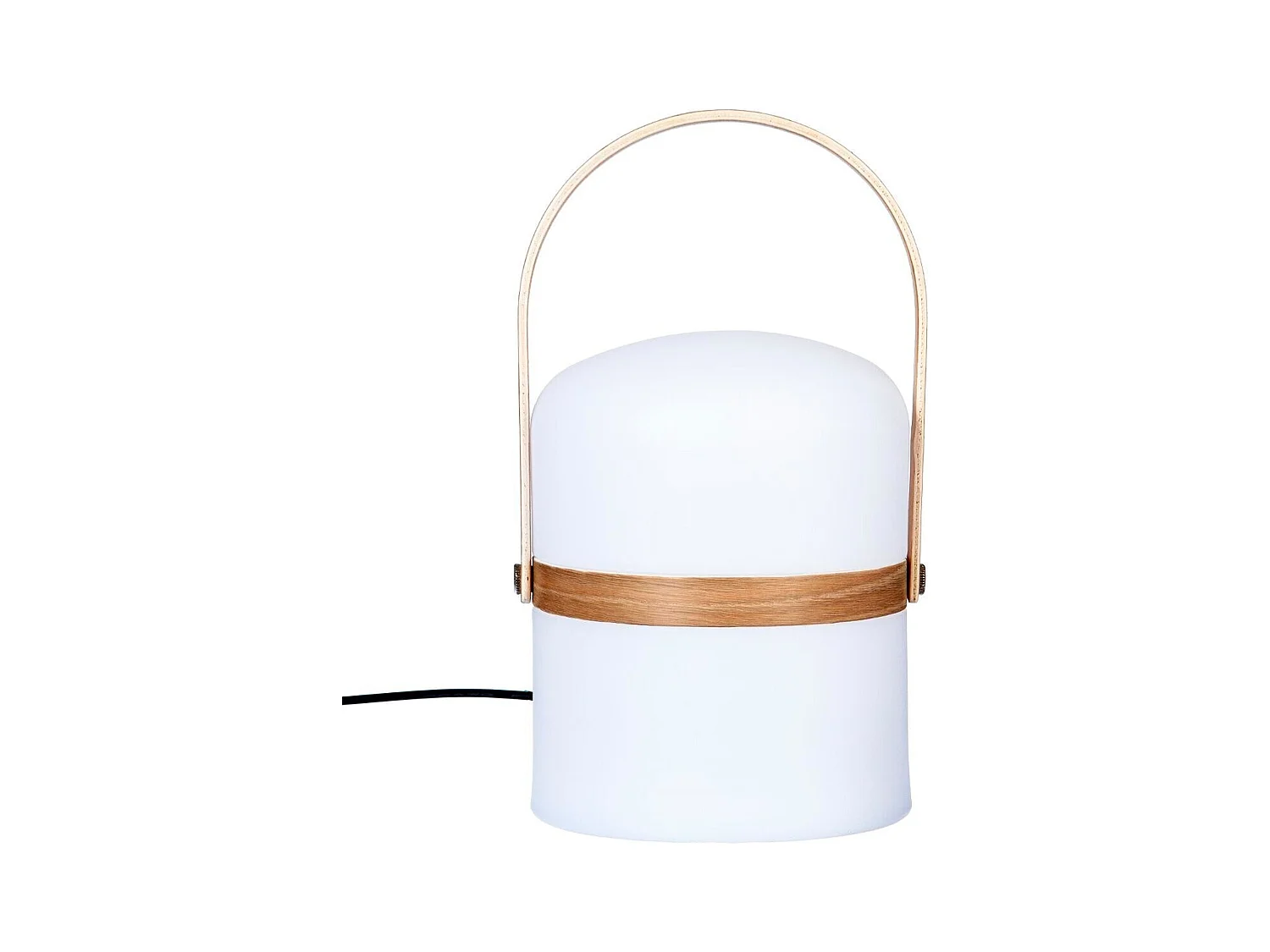 WELL HOME - Lampe d'extérieur effet bois en manguier