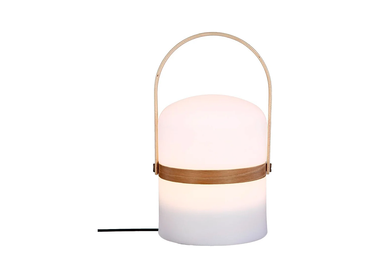 WELL HOME - Lampe d'extérieur effet bois en manguier
