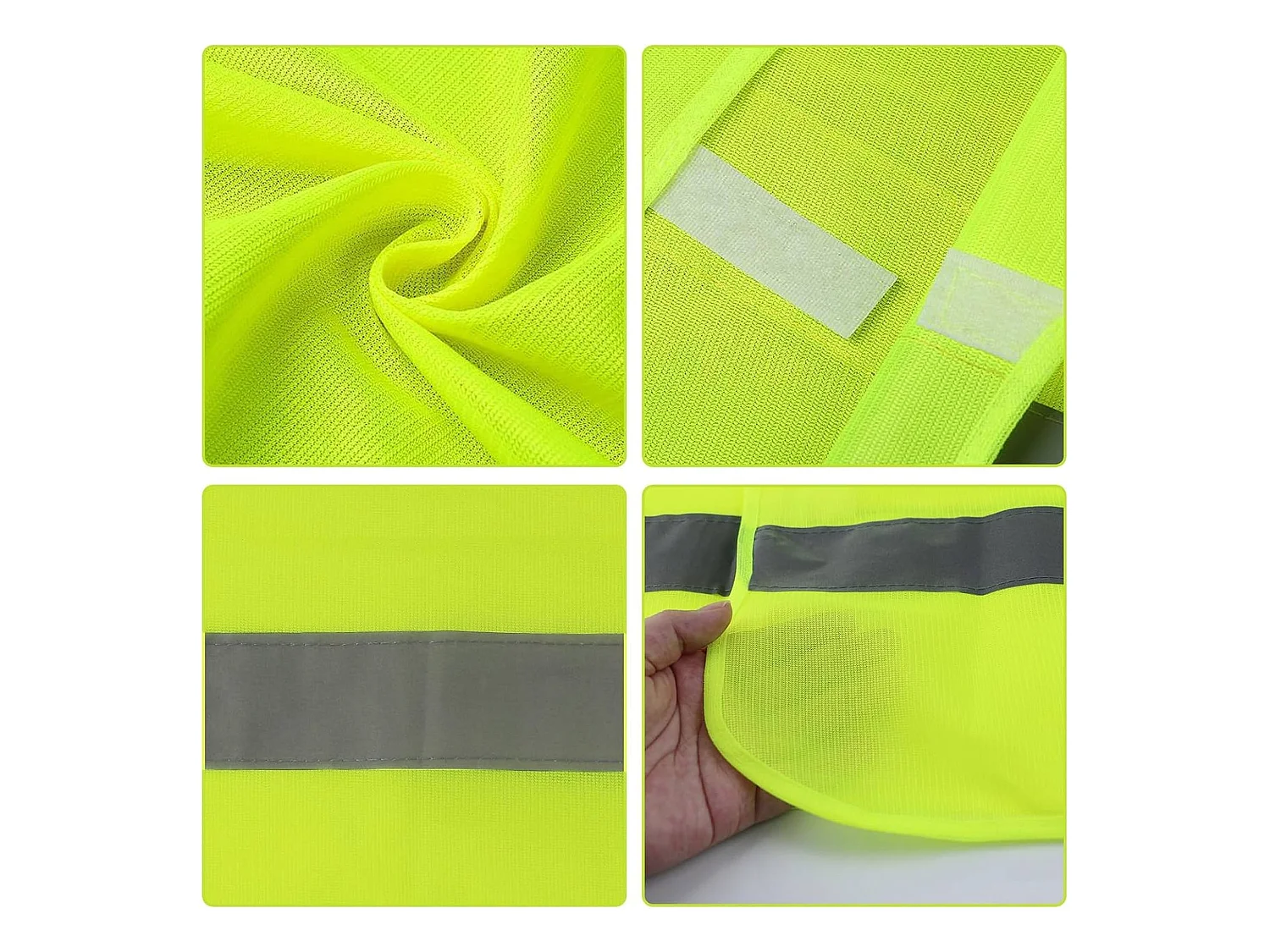 WE Ensemble de balise de secours V16 géolocalisée et reliée à la DGT 3.0 + Gilet réfléchissant 100% Polyester 12mr/m2