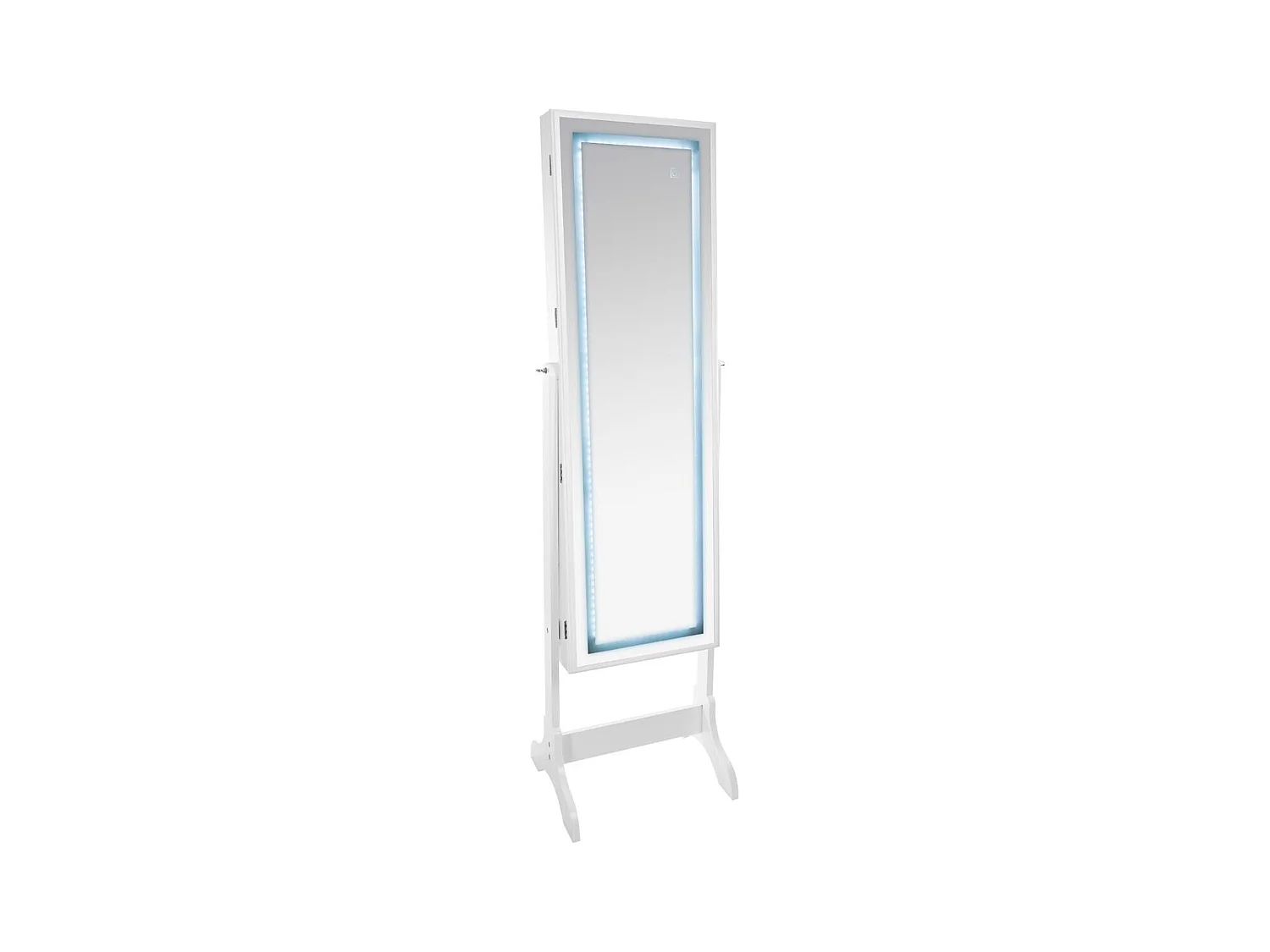 WELL HOME - Meuble à bijoux LED blanc