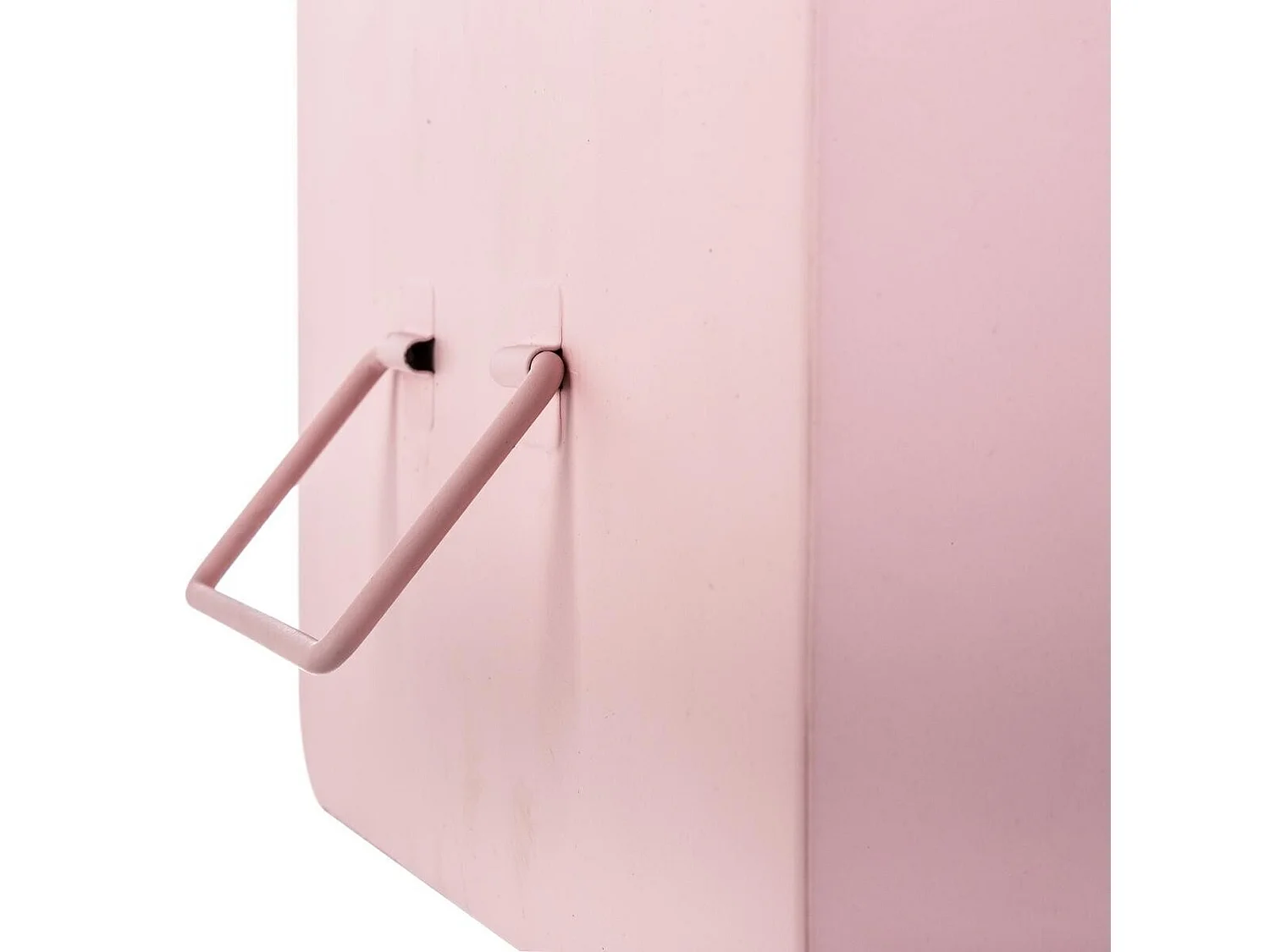 WELL HOME - Lot de 2 malles en métal rose