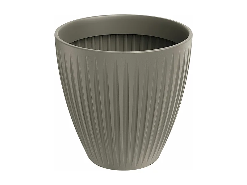 Pot Latia Round MIDL Ø48x48 moka