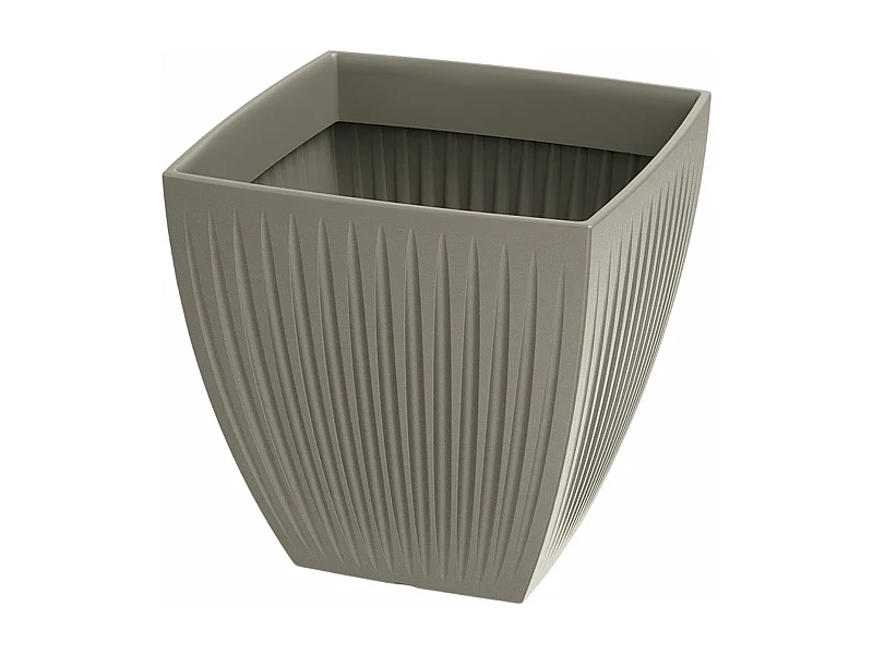 Pot Latia Carré MIDL Ø60x58 Mocca