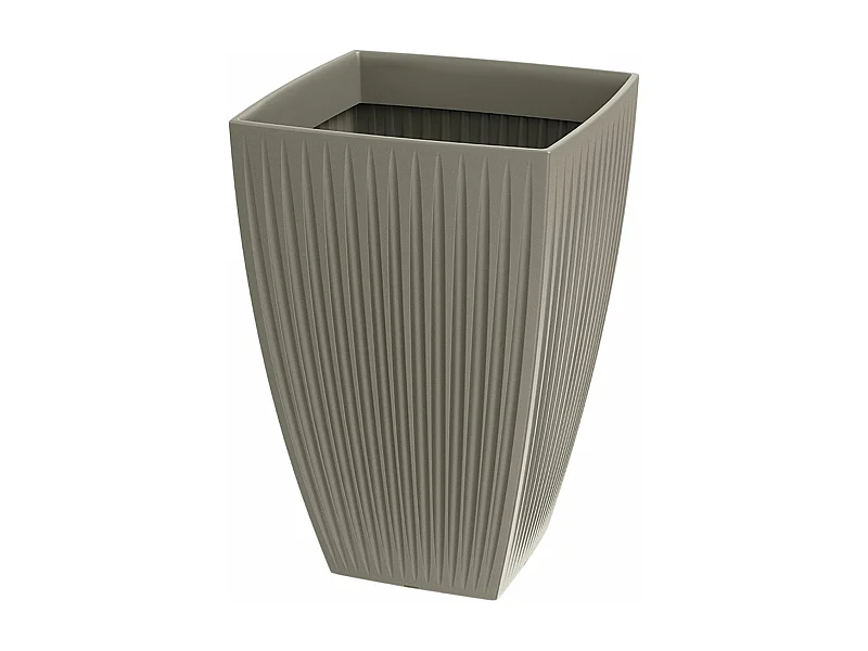 Pot Latia Carré HIGH Ø40x40 Mocca