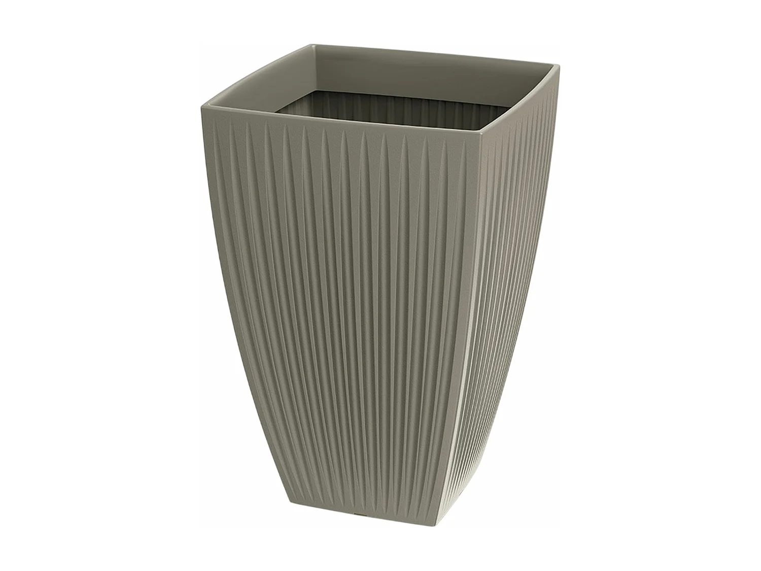 Pot Latia Carré HIGH Ø40x40 Mocca