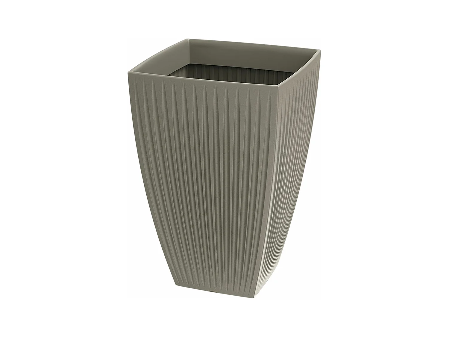 Pot Latia Carré HIGH Ø40x40 Mocca