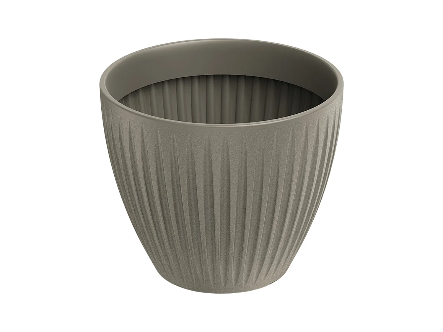 Pot rond Latia Ø30x25 moka