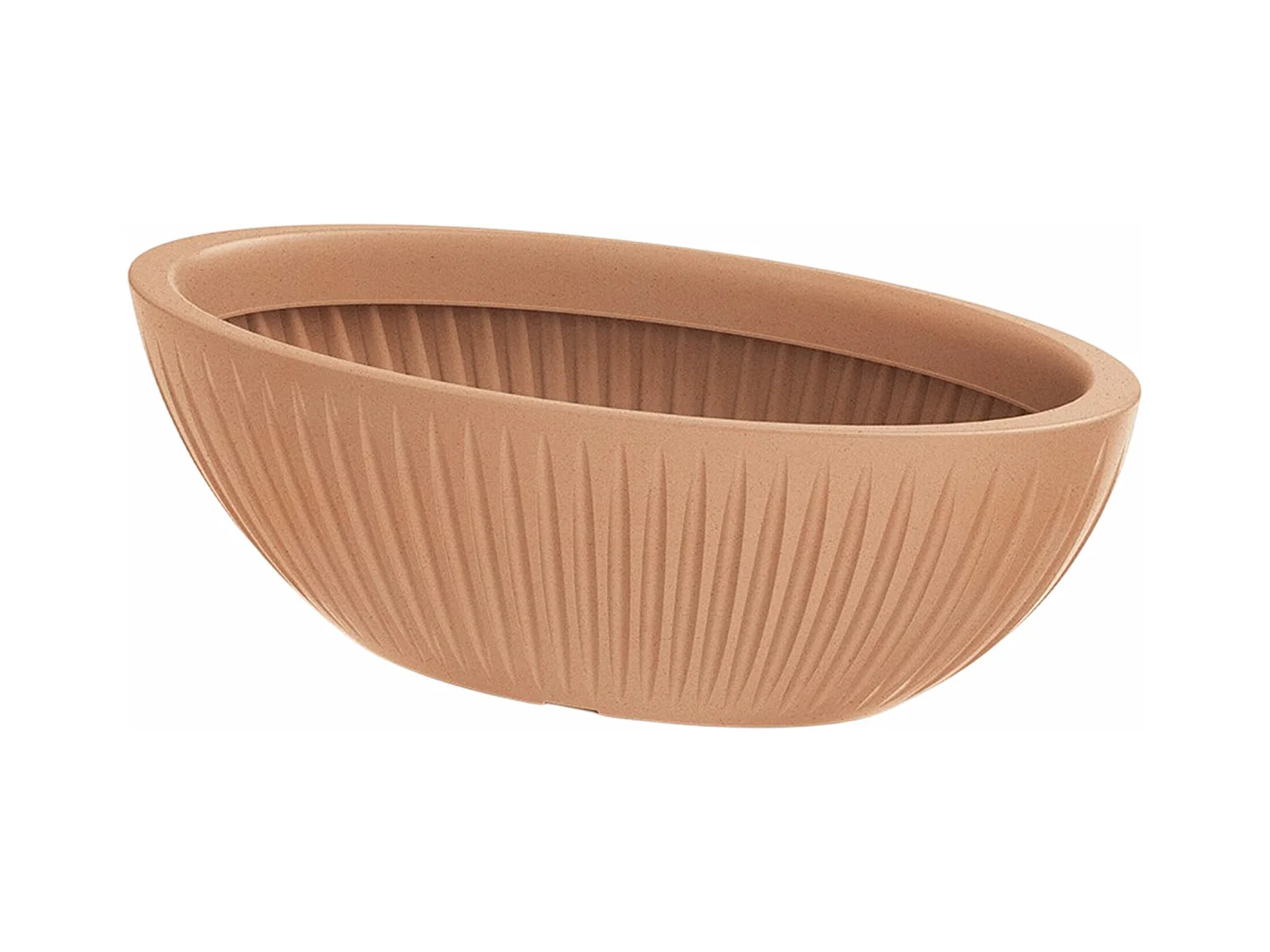 Pot Ovale Latia 58x24x20 Terre Cuite