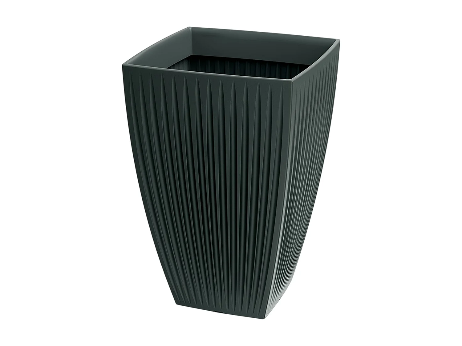 Pot Latia Carré HAUT Ø40x40 Anthracite
