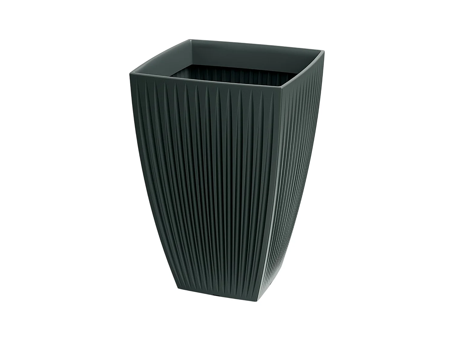 Pot Latia Carré HAUT Ø40x40 Anthracite