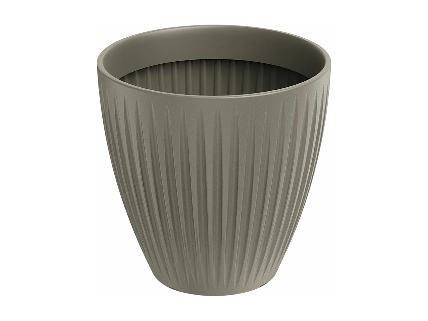Pot Latia Round MIDL Ø60x58 moka