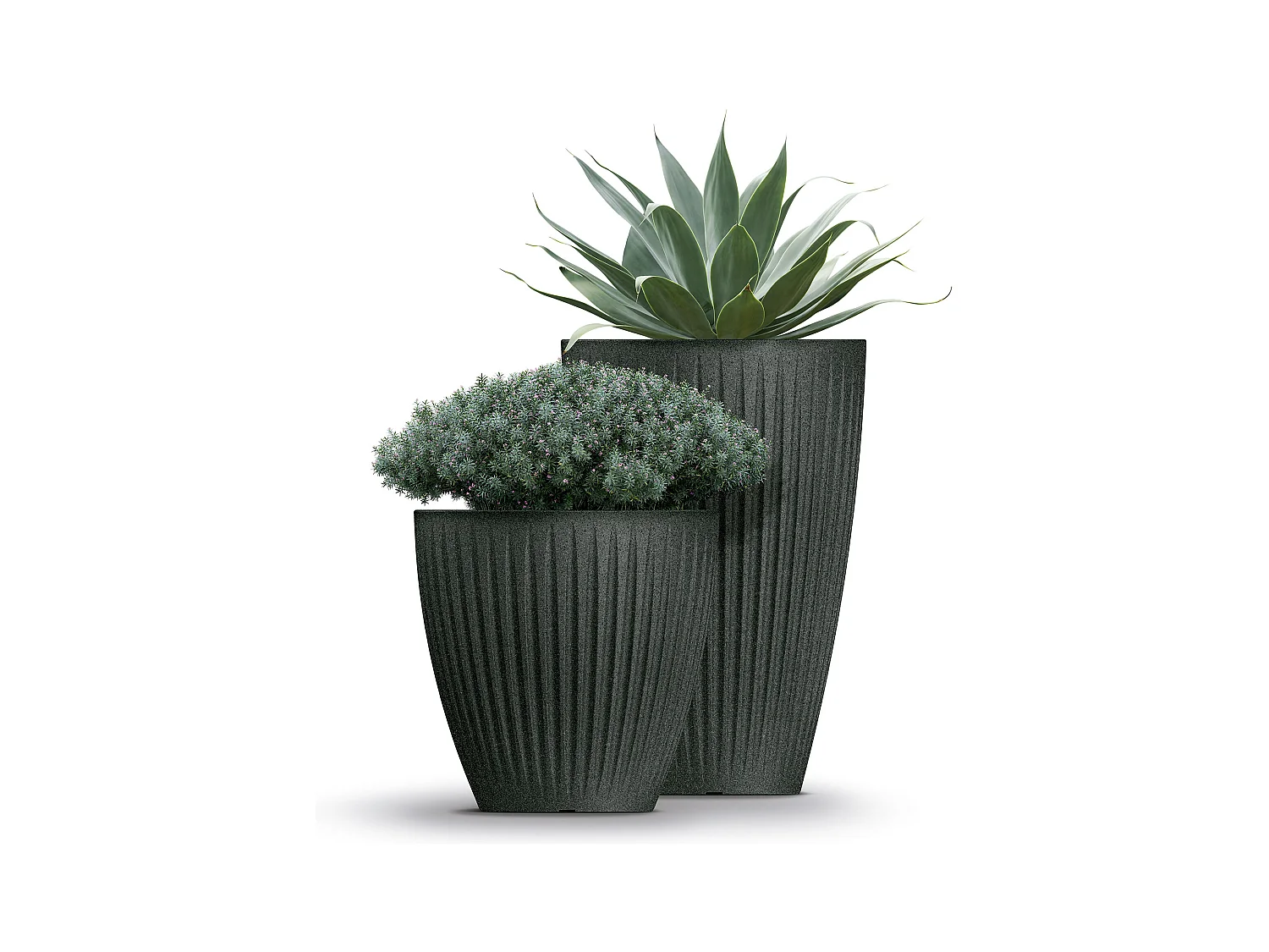 Pot Latia Round MIDL Ø60x58 moka