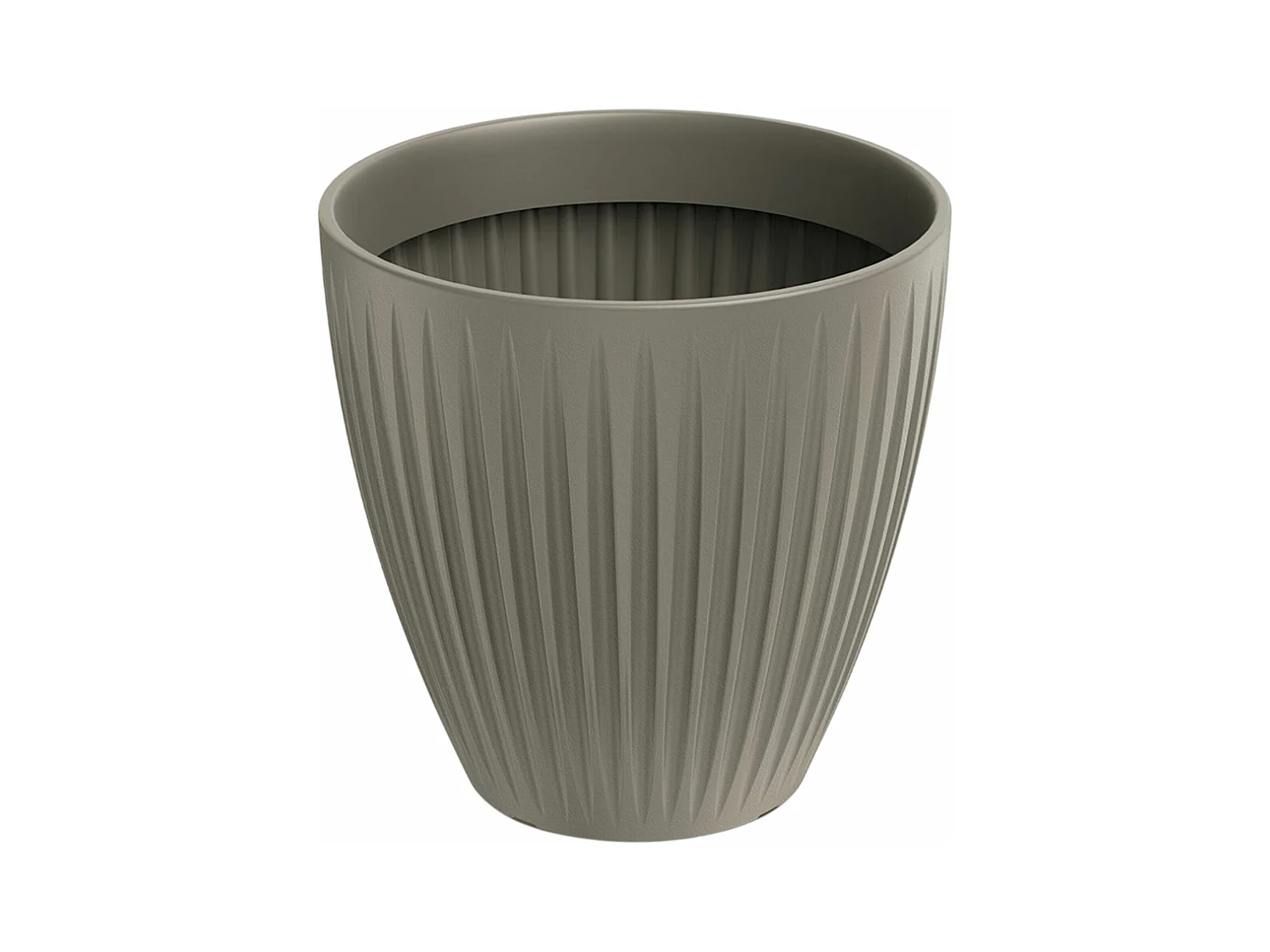 Pot Latia Round MIDL Ø60x58 moka
