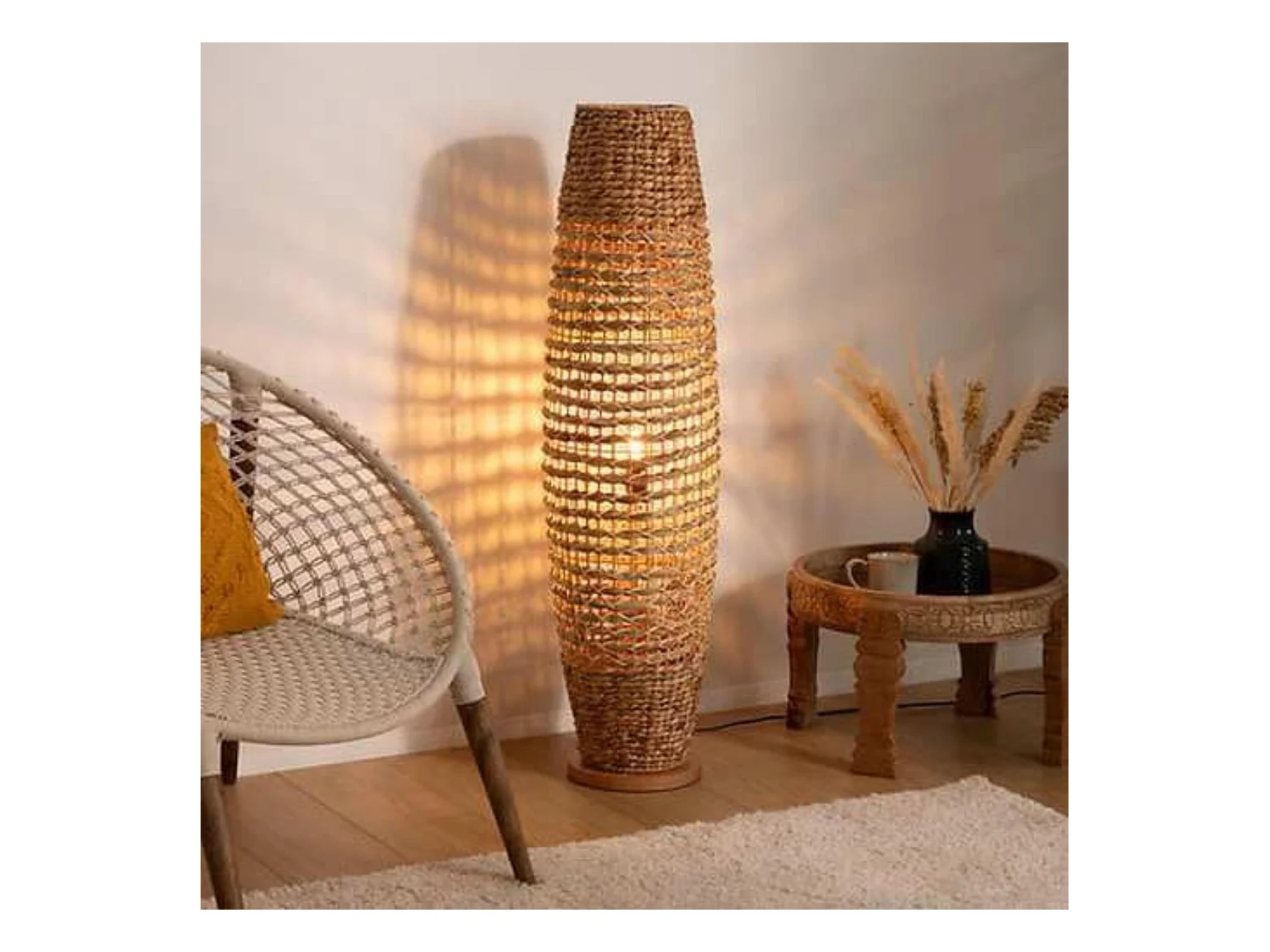 WELL HOME - Lampadaire SP Arena Naturel H 118