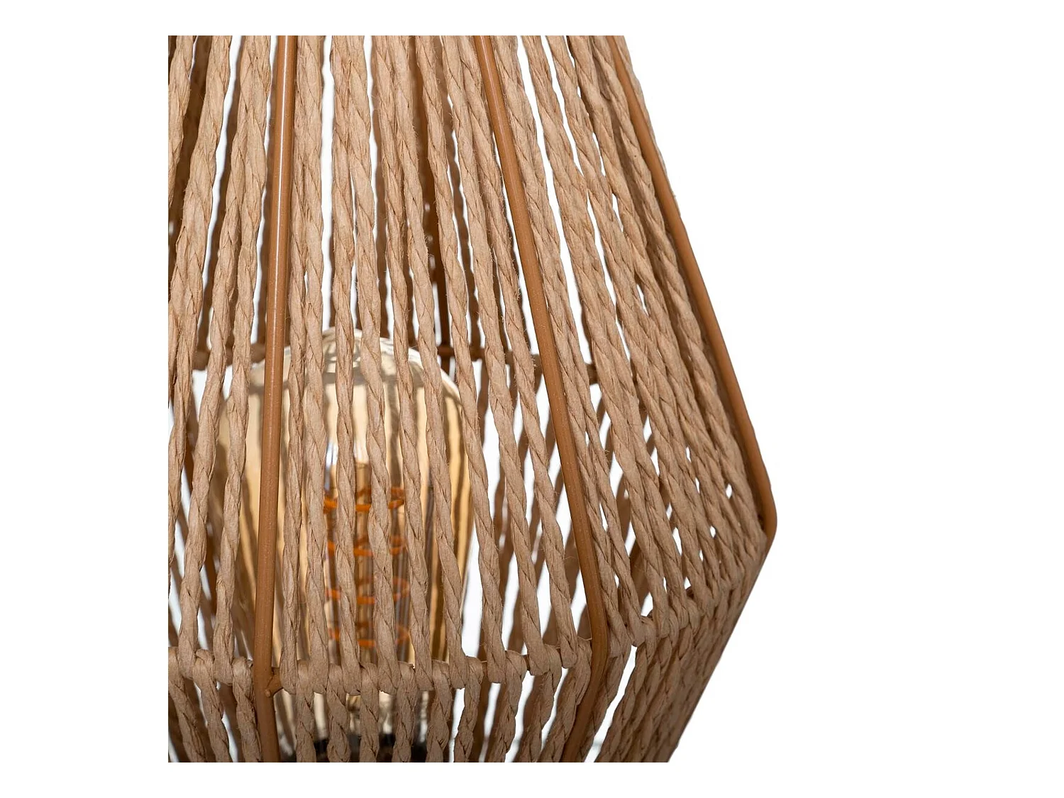 WELL HOME - Lampadaire "Aissa", métal et papier