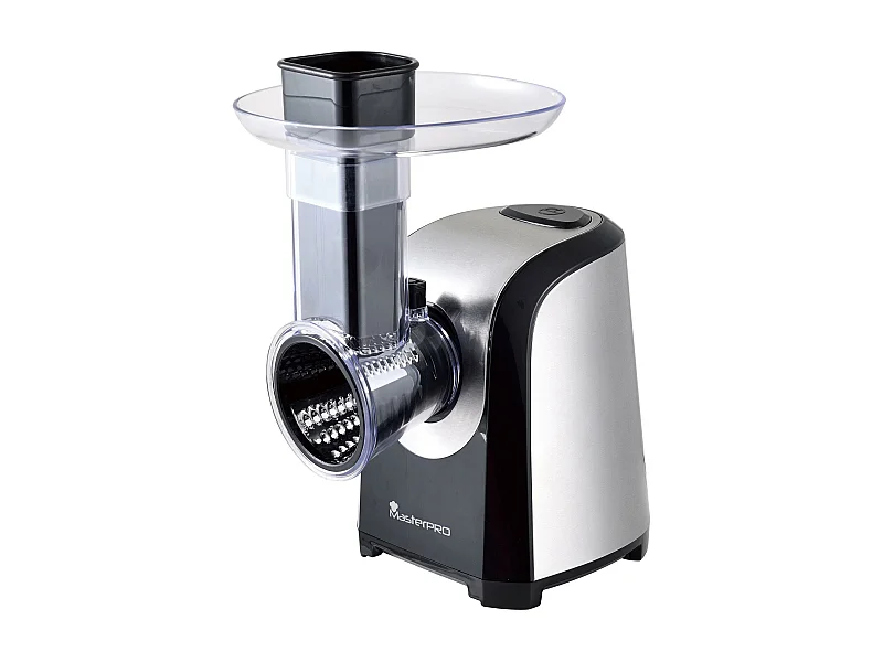 Râpe électrique Foodies à 5 vitesses de 150W en inox MasterPRO