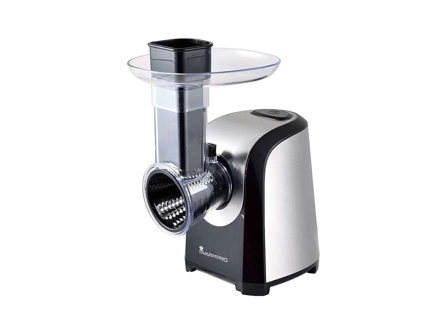 Râpe électrique Foodies à 5 vitesses de 150W en inox MasterPRO