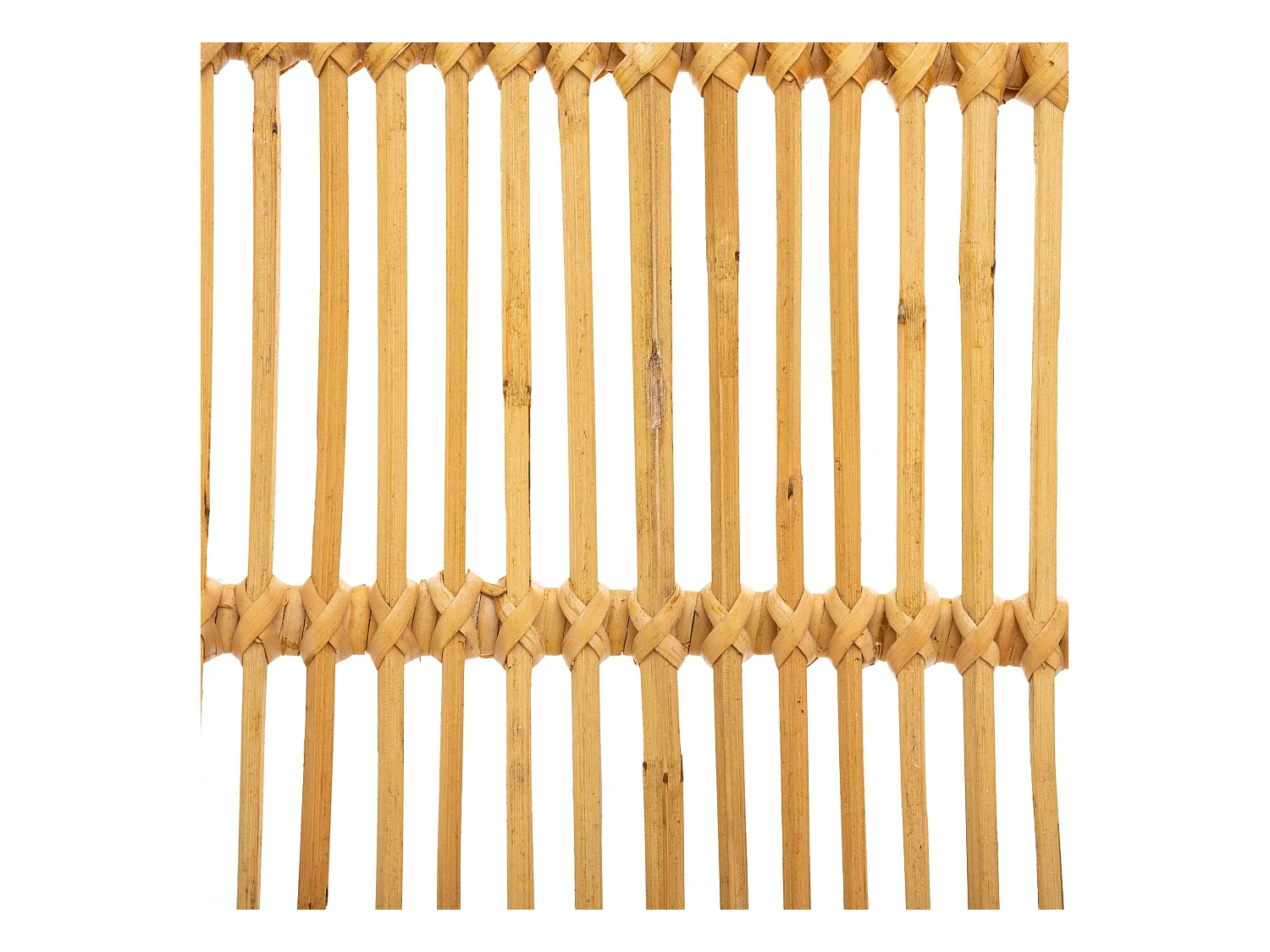 WELL HOME - Chaise de bar 'Kubu', métal et rotin