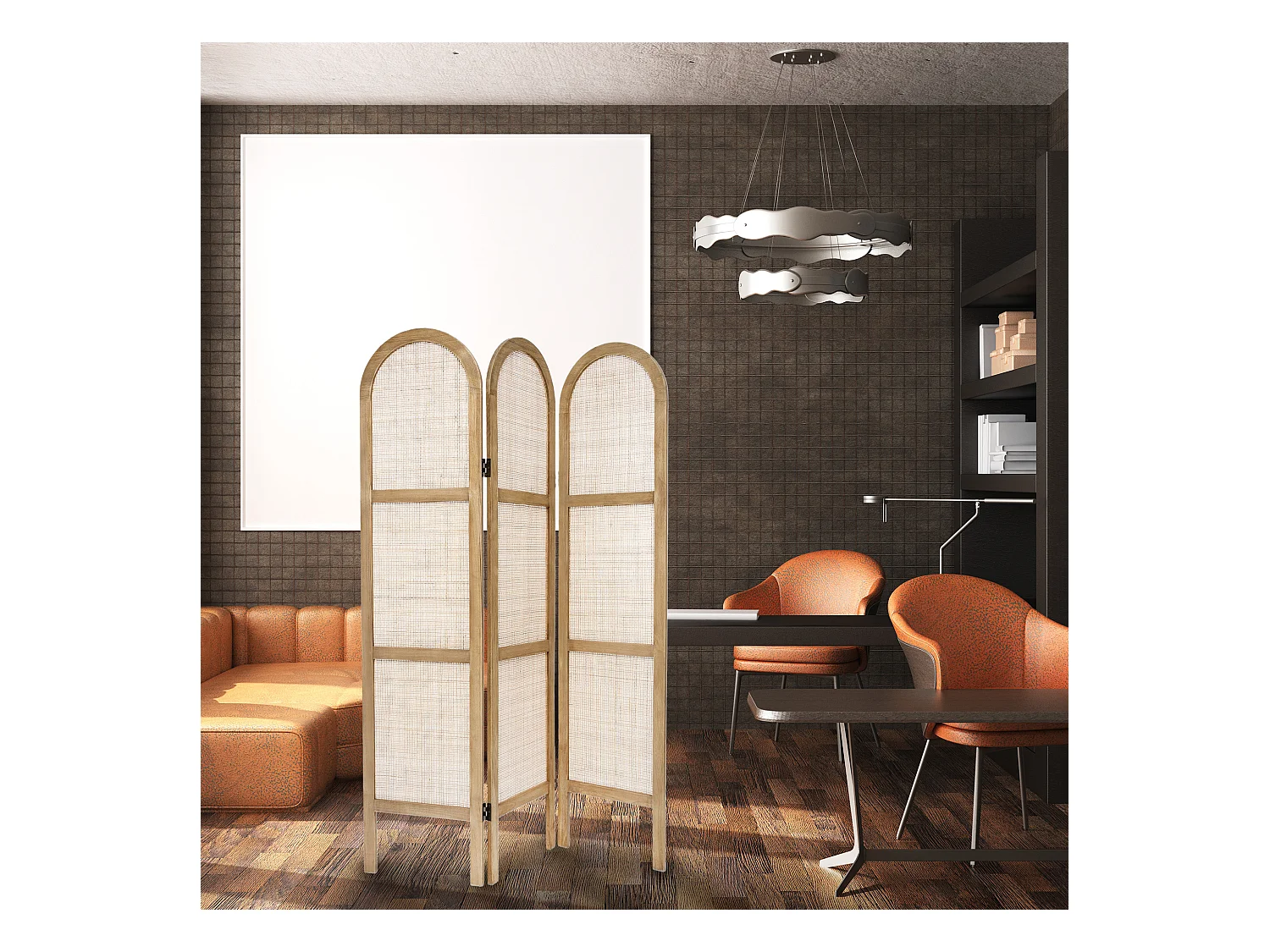 WELL HOME - Moustiquaire en osier hauteur 170