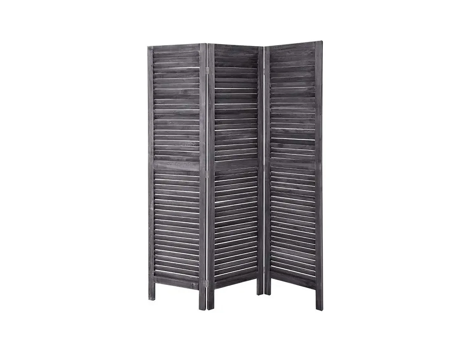 WELL HOME - Paravent en bois gris 121,8x1,9x170,7