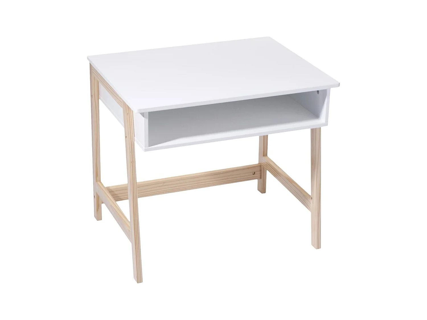 WELL HOME - Bureau enfant blanc simple et pratique